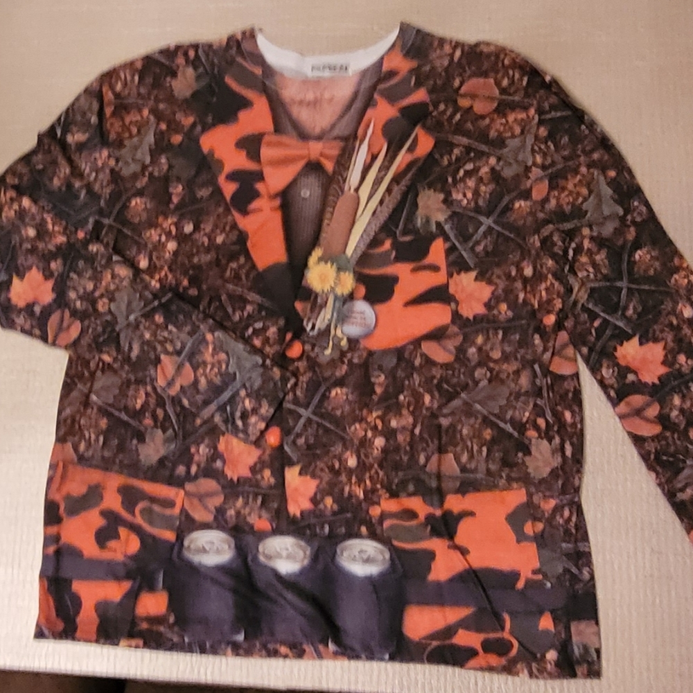 Funny camo XL l/s shirt